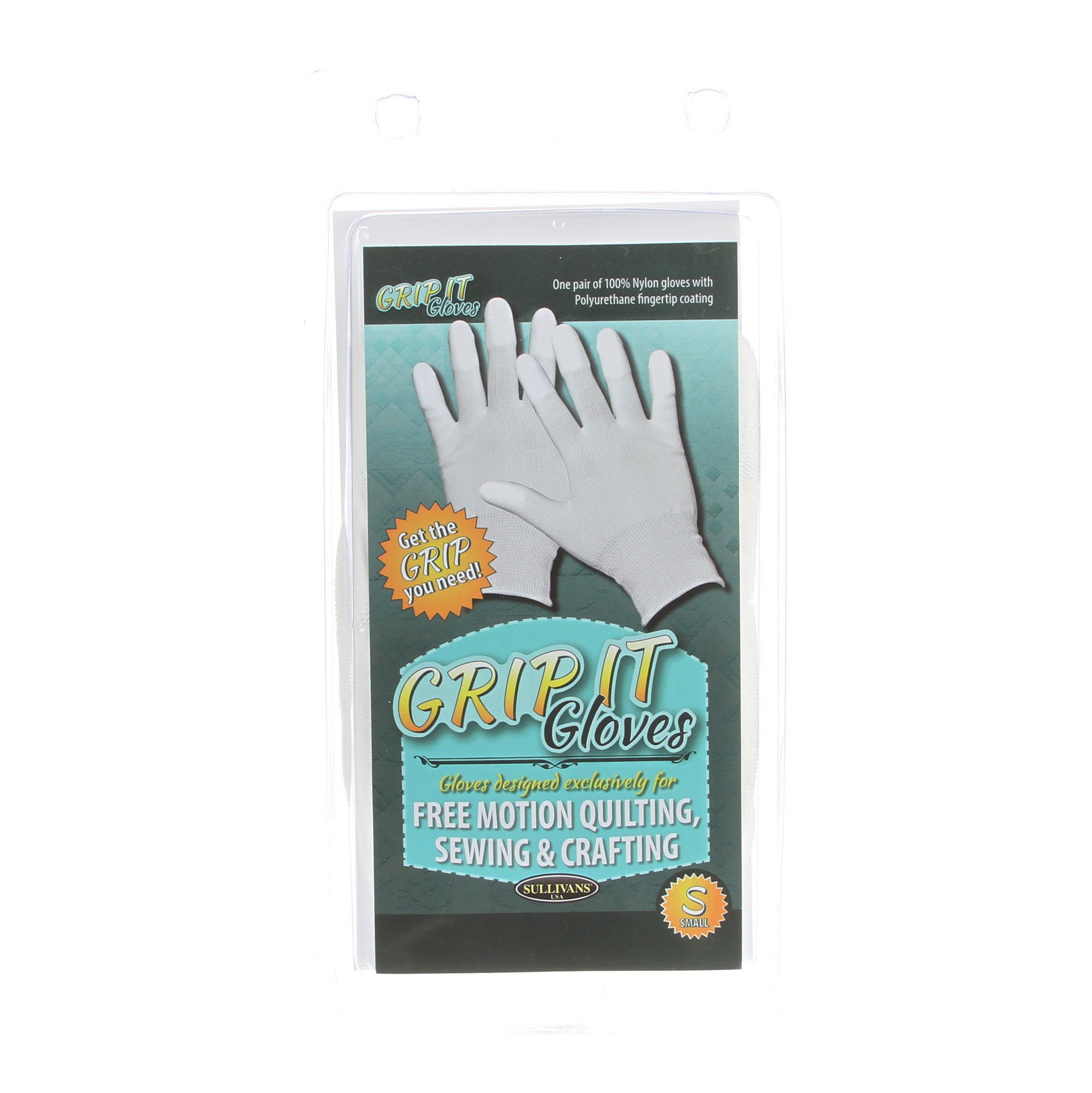 Wonder Grip Quilters Gloves Assorted Colors Small